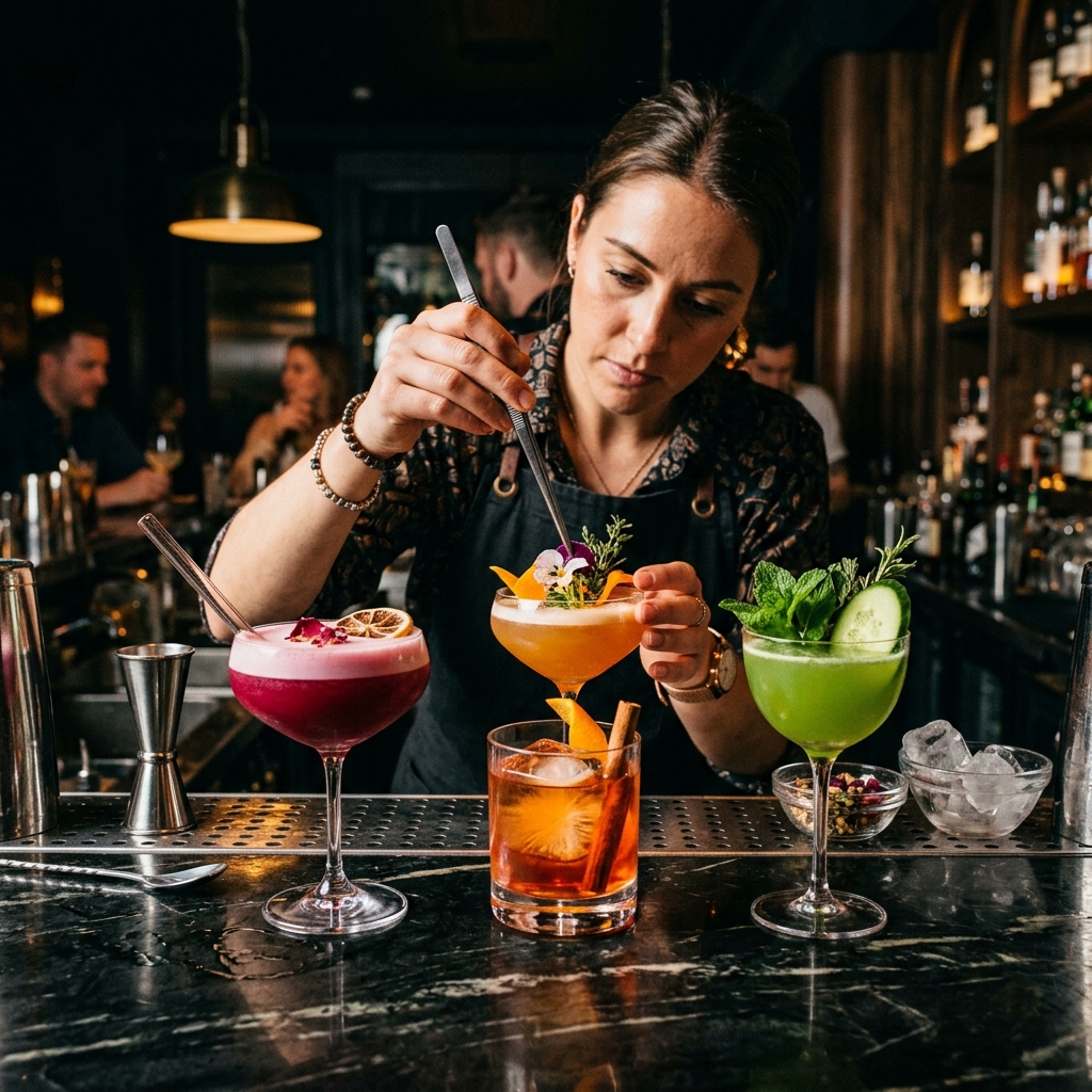 Mixología cocktails bar Uruapan
