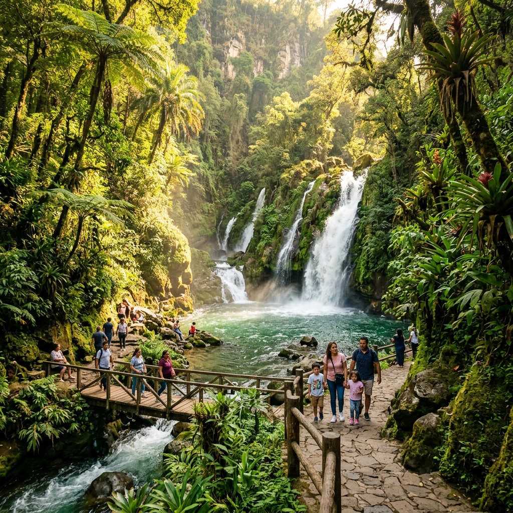 Parque Cupatitzio Uruapan naturaleza