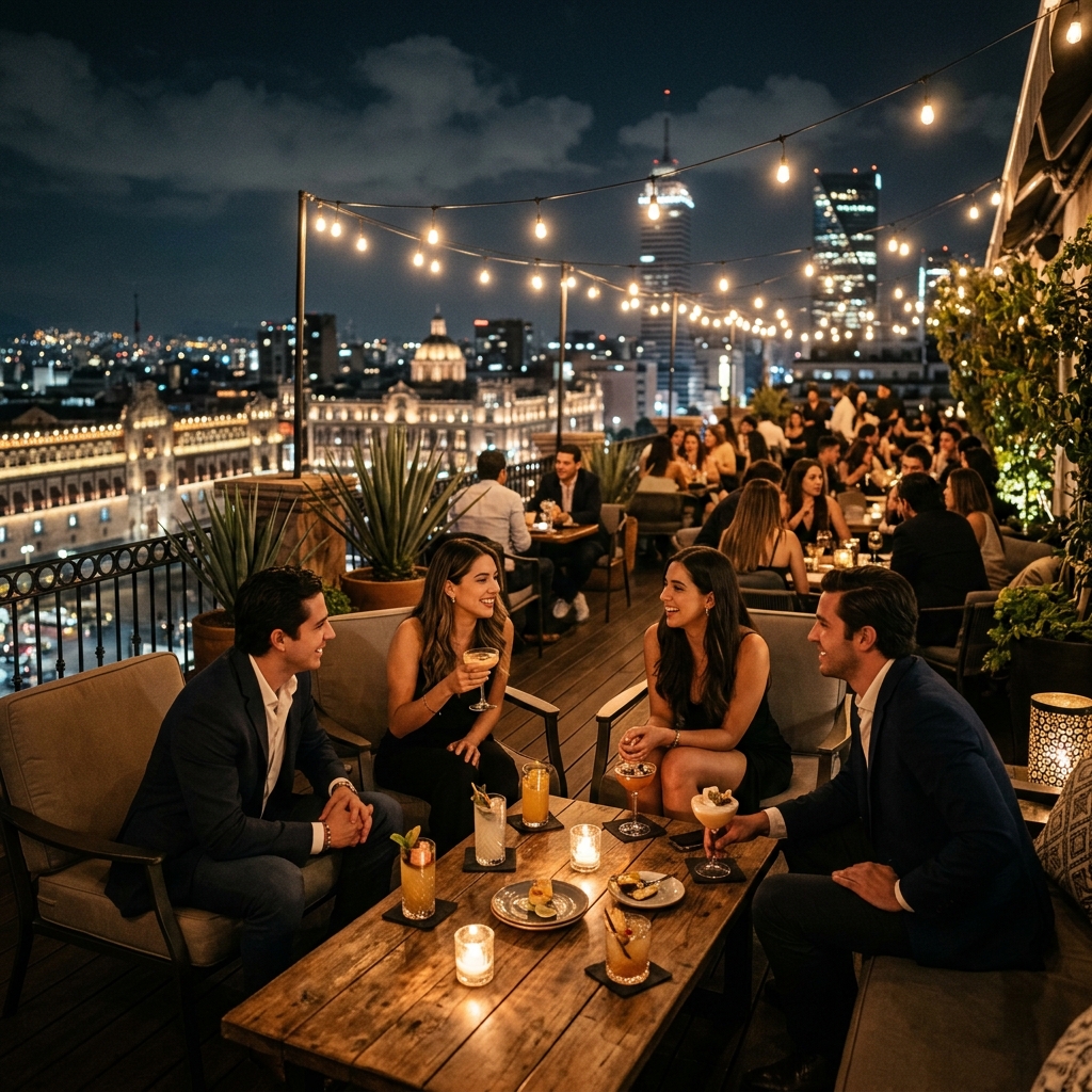 Terraza bar rooftop Uruapan